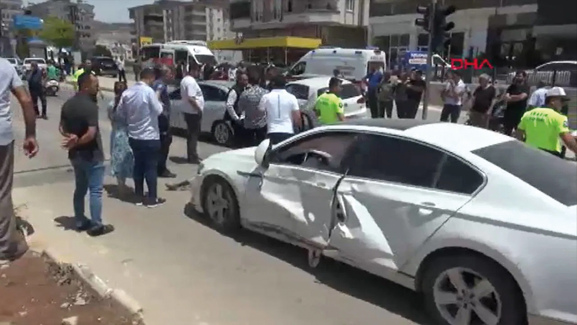 Kilis’te Zincirleme Kaza