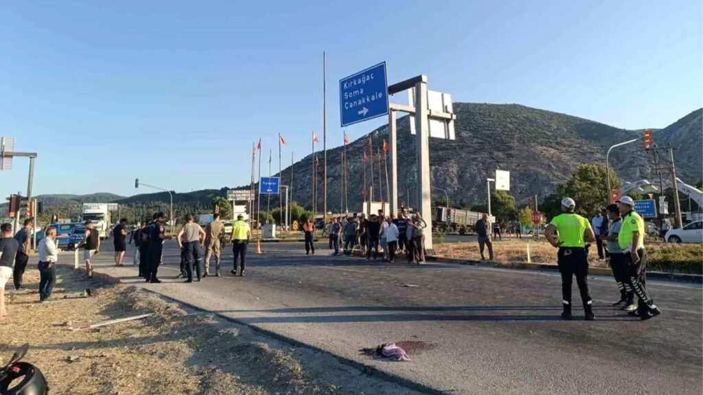 Manisa'da Feci Kaza: 1 Ölü, 1 Yaralı