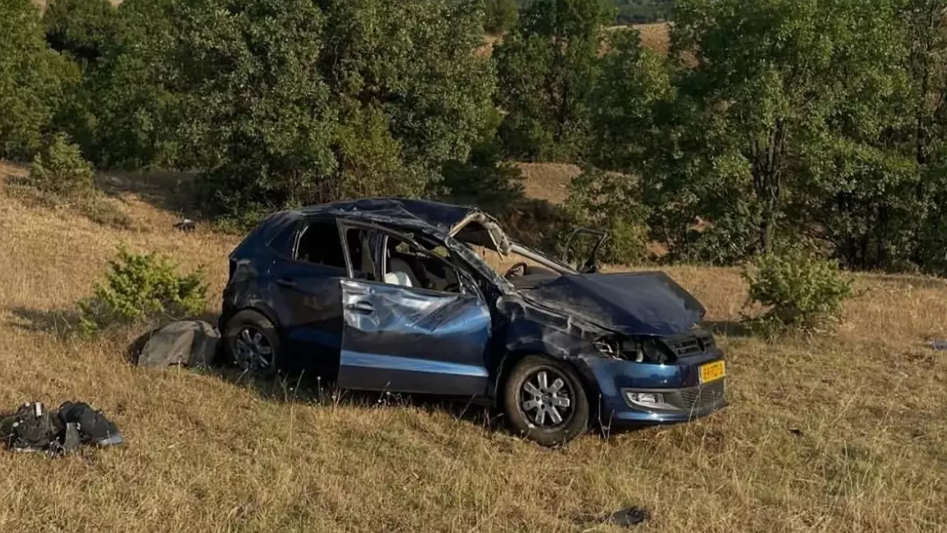 Taşköprü'de Feci Kaza: Otomobil Şarampole Devrildi, Sürücü Hayatını Kaybetti