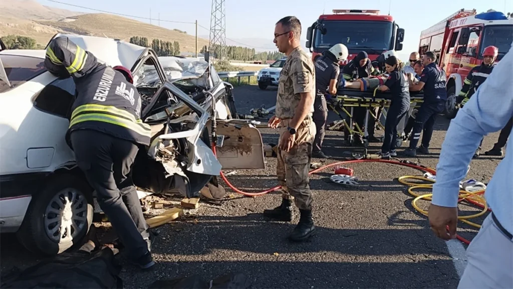 Erzurum’da Katliam Gibi Kaza: 4 Ölü, 4 Yaralı