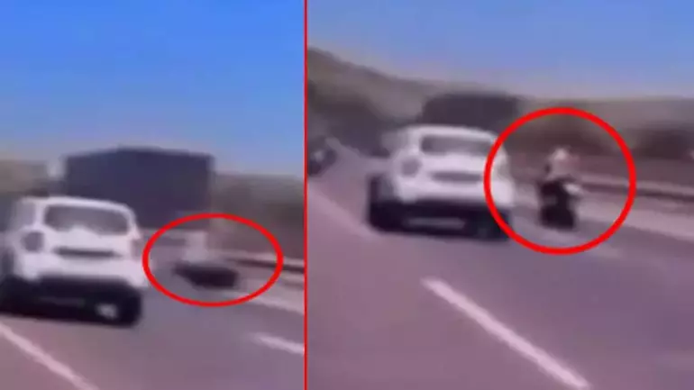Kocaeli’de TEM’de feci kaza: Sosyal medya fenomeni Deniz Servan Narin yaşamını yitirdi — kaza anı kamerada