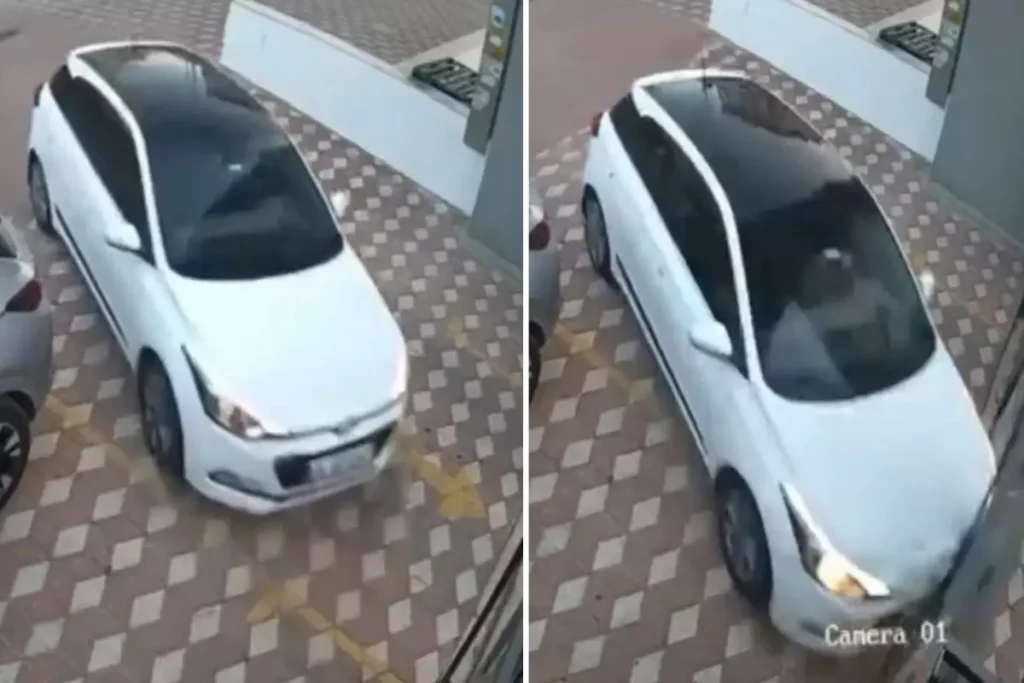 Mersin’de site girişinde kaza: Kadın sürücü komşusunu ezdi, bacağında 4 kırık oluştu