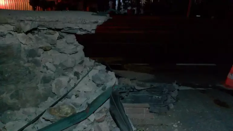 Sarıyer’de alkollü sürücünün neden olduğu kaza güvenlik kamerasına yansıdı