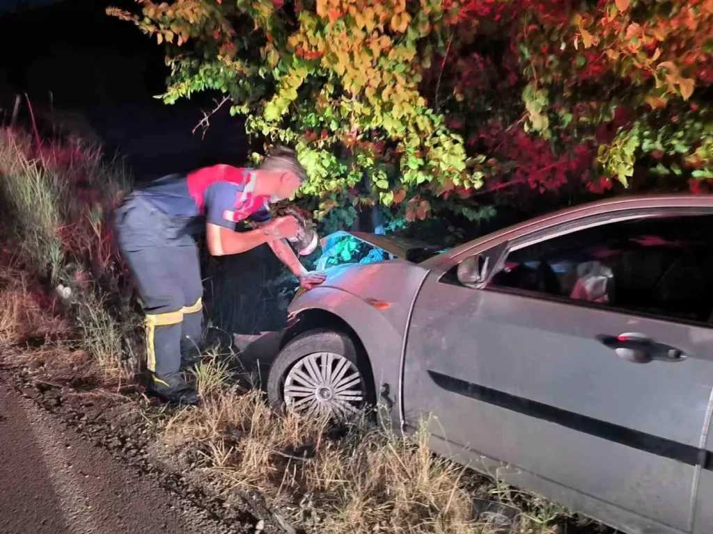 Sungurlu’da Trafik Kazası: 2 Yaralı