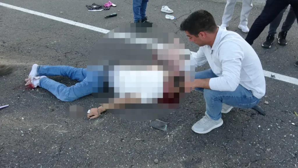 Tortum yolunda feci kaza: 1 ölü, 1 ağır yaralı