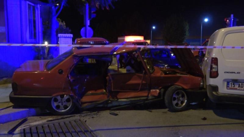 Burdur’da zincirleme kaza: 1 ölü, 4 yaralı