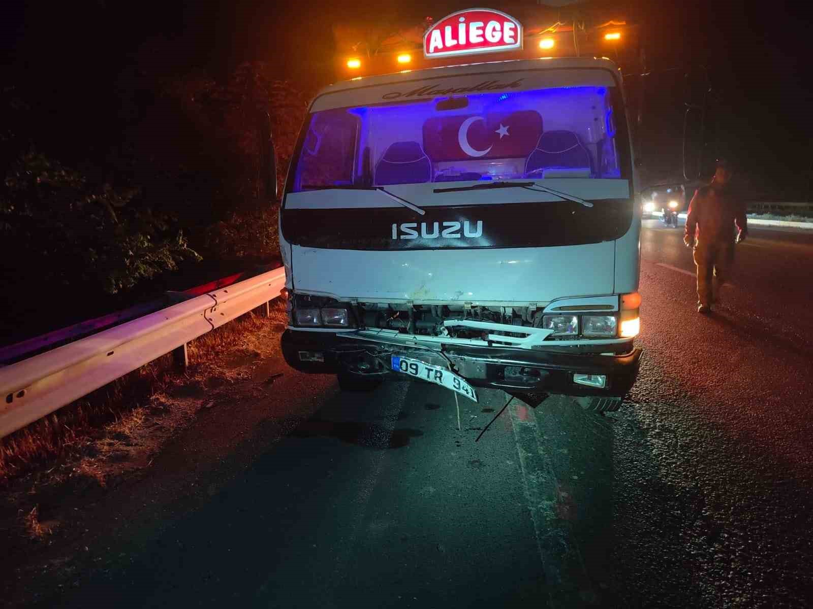 Susurluk’ta trafik kazası: 2 yaralı
