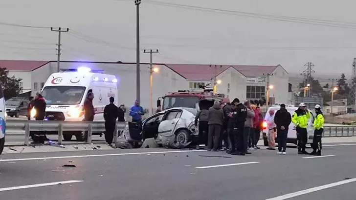 Edirne’de köpek kazaya neden oldu: 2 yaralı