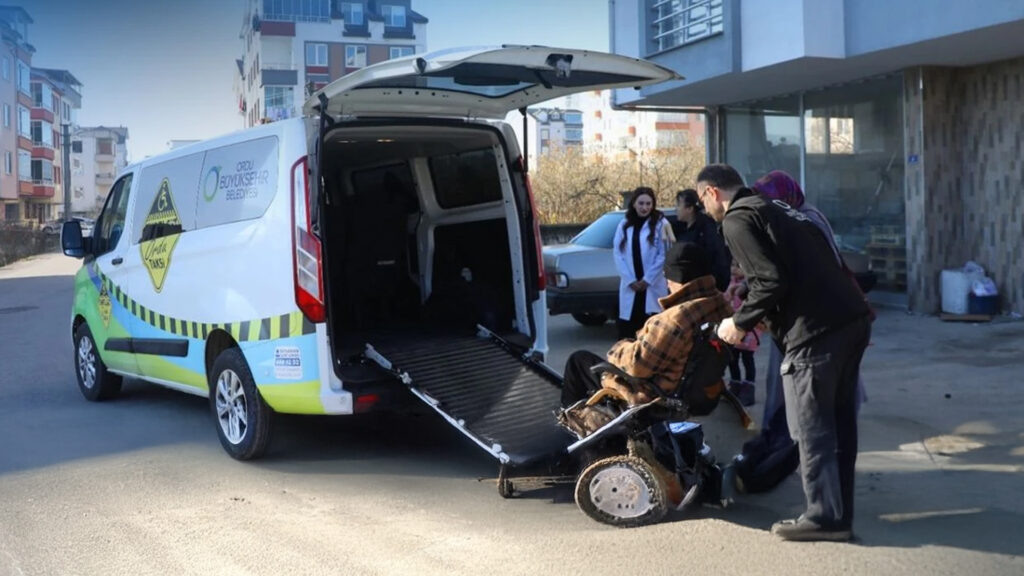 Ordu’da ‘Engelsiz Taksi’ 7 Bin 200 Kez Yola Çıktı