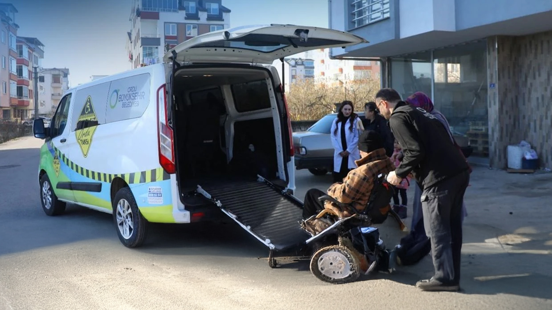 Ordu’da ‘Engelsiz Taksi’ 7 Bin 200 Kez Yola Çıktı