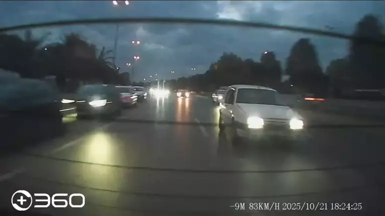 Pendik’te makas faciası: Takla atan otomobil metrelerce sürüklendi