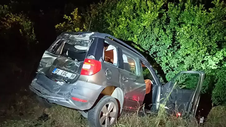 Adana Kozan’da 3 Aracın Karıştığı Zincirleme Kazada 2 Kişi Yaralandı