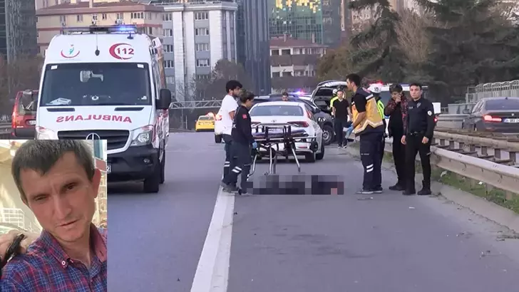 Ataşehir’de Yolun Karşısına Geçmeye Çalışan Yaya Hayatını Kaybetti