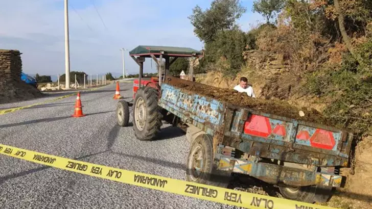 Dedesinin Sürdüğü Traktörden Düşen Çocuk Hayatını Kaybetti