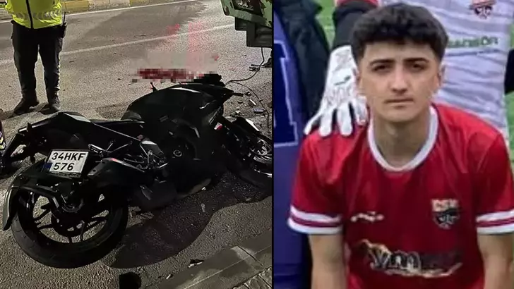 Giresun’da amatör futbolcu kazada hayatını kaybetti