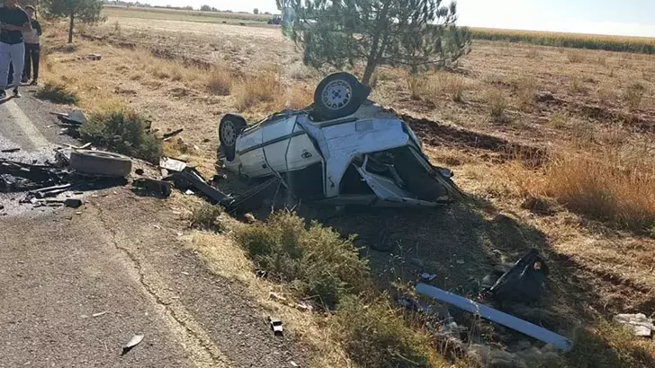 Mardin’de Kafa Kafaya Çarpışma: 1’i Ağır 6 Yaralı
