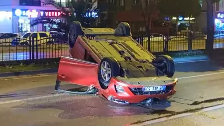 Samsun’da Zincirleme Kaza: 1 Yaralı