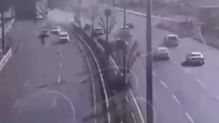 Şanlıurfa’da 2 Kişinin Öldüğü Zincirleme Kaza Kamerada