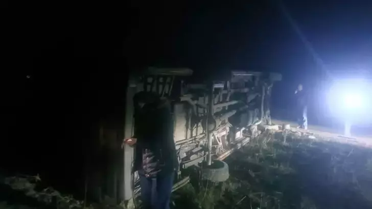 Ankara’da İşçi Servisi Devrildi: 14 Yaralı