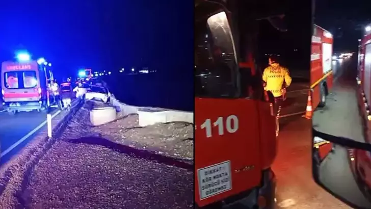 Diyarbakır’da iki otomobil kafa kafaya çarpıştı: 4 kişi yaralandı