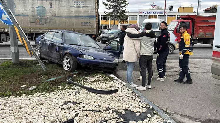 Kütahya’da Zincirleme Kaza: 1’i Çocuk 4 Yaralı