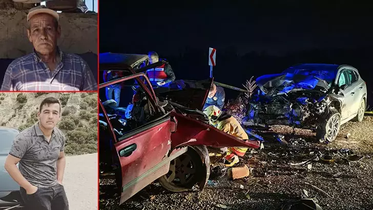 Manisa’da İki Otomobil Çarpıştı: 3 Ölü, 1 Yaralı