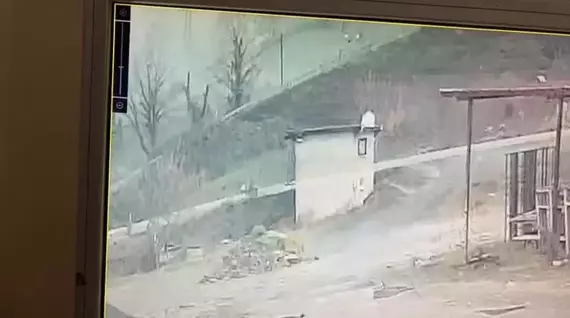 Zonguldak’ta motosiklet sürücüsünün hayatını kaybettiği kazanın görüntüleri ortaya çıktı