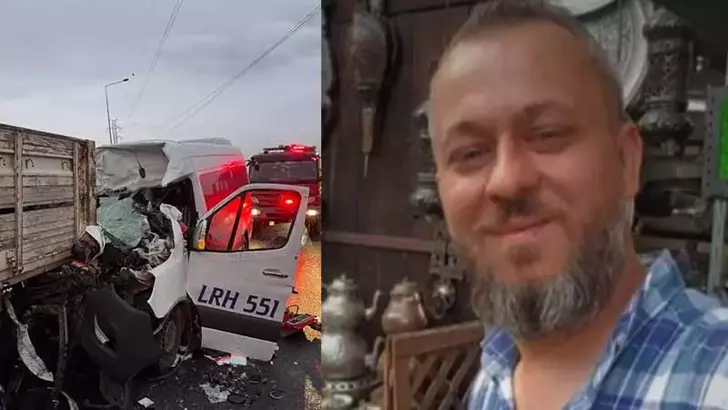 SERVİS MİNİBÜSÜ KAZASINDA YARALANAN FABRİKA İŞÇİSİ HAYATINI KAYBETTİ