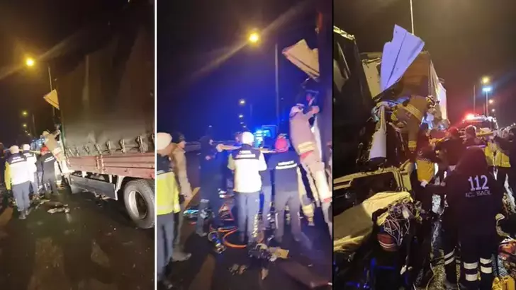 Bolu Dağı Tüneli çıkışında kamyon kazası: baba hayatını kaybetti, oğlu yaralandı