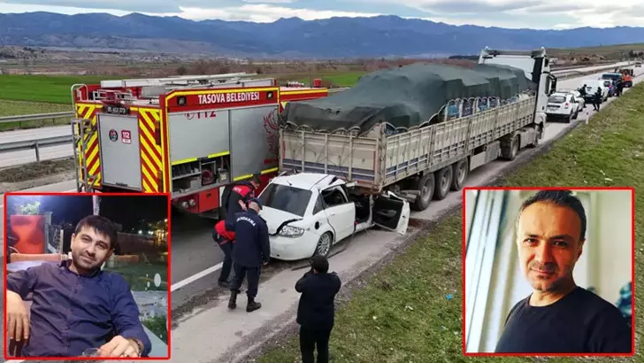 Cenazeye giderken kaza yaptılar: 2 kişi hayatını kaybetti