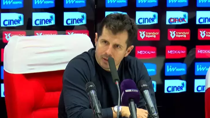 Emre Belözoğlu: Oyuncular dinlenecek, ardından Fenerbahçe maçına hazırlanacağız