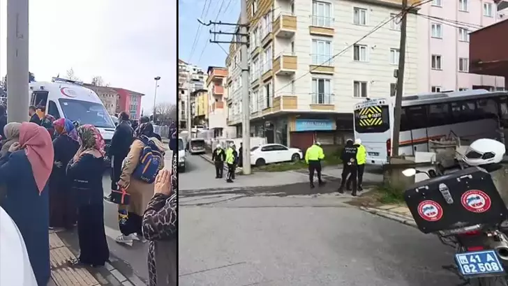 Gebze’de Servis Midibüsünün Çarptığı 1’inci Sınıf Öğrencisi Hayatını Kaybetti