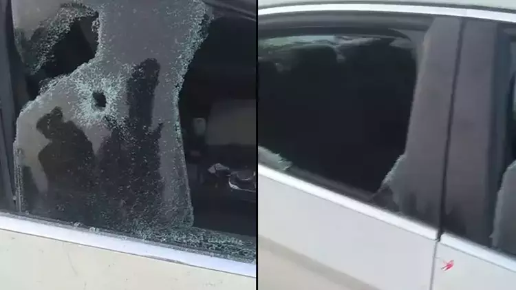 Kaza Yaptıkları Otomobili Kurşunladılar: 2 Gözaltı