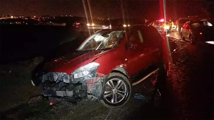 Çorum’da iki otomobil çarpıştı: 6 kişi yaralandı