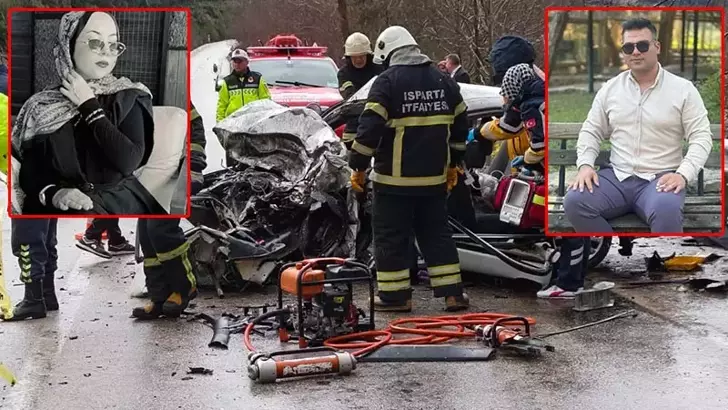 Isparta’da Kahreden Kaza: Nişanlı Çift Hayatını Kaybetti