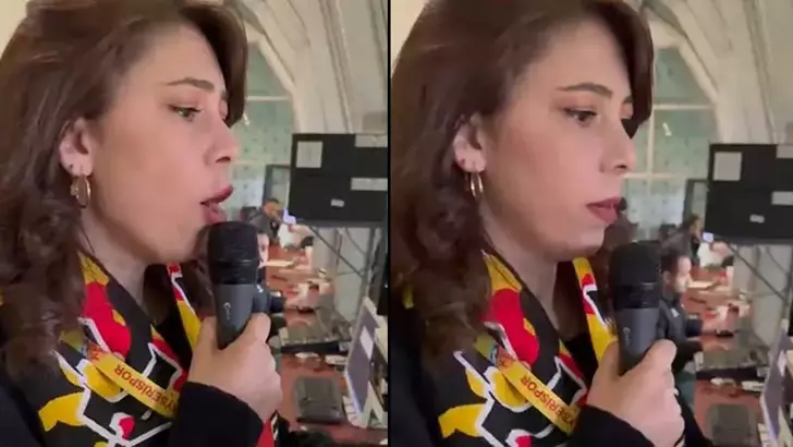 Kayserispor–Trabzonspor maçında anonsları kadın taraftar yaptı