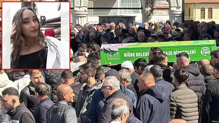 Niğde’de kazada hayatını kaybeden üniversite öğrencisi toprağa verildi