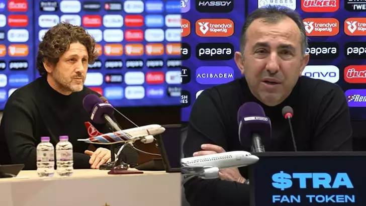 Trabzonspor – Çaykur Rizespor Maçı Sonrası Teknik Direktörlerden Açıklamalar