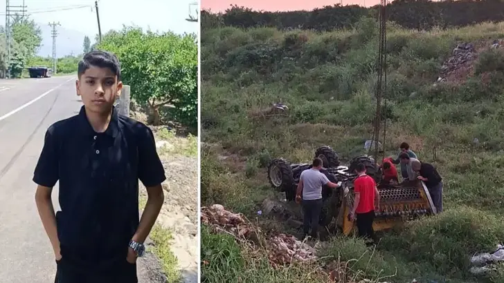 Hatay’da Traktör Kazası: 15 Yaşındaki Genç Hayatını Kaybedildi