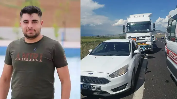Kahramanmaraş'ta Emniyet Şeridinde Facia: 1 Ölü, 1'i Polis 2 Yaralı