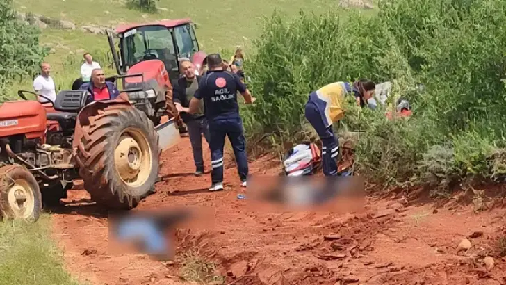 Afyonkarahisar'da Bayram Tatili Kana Bulandı: Traktör Kazasında Baba ve 7 Yaşındaki Oğlu Hayatını Kaybetti