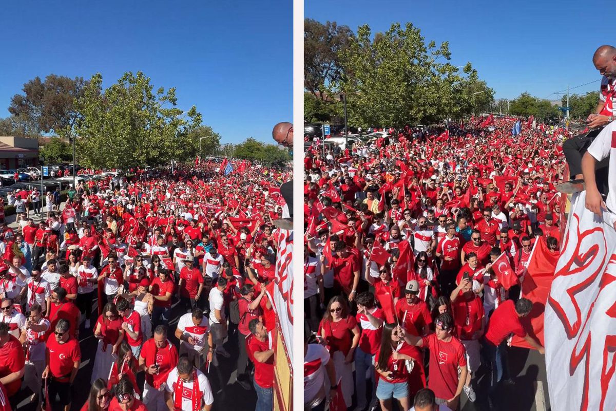 Dünya San Francisco'daki "Türk Yürüyüşü"nü Konuşuyor: Ay-Yıldızlı Coşku ABD'ye Damga Vurdu