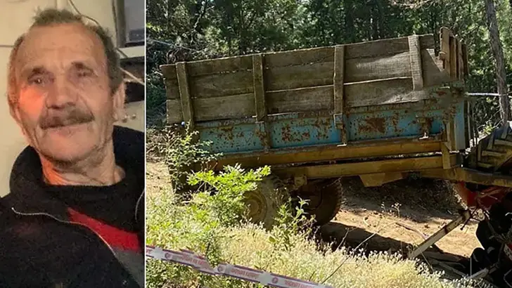 Kütahya'da Feci Traktör Kazası: 1 Ölü, 1 Yaralı