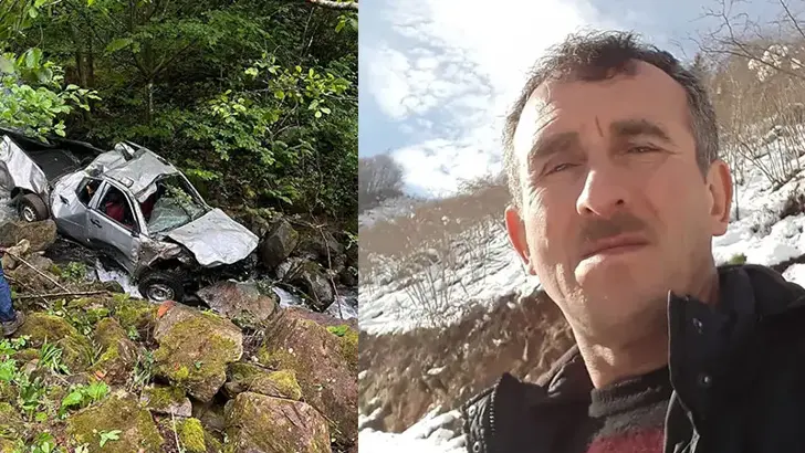 Ordu’da Feci Kaza: 350 Metrelik Uçuruma Yuvarlanan Kamyonette Karı-Kocayı Ölüm Ayırdı