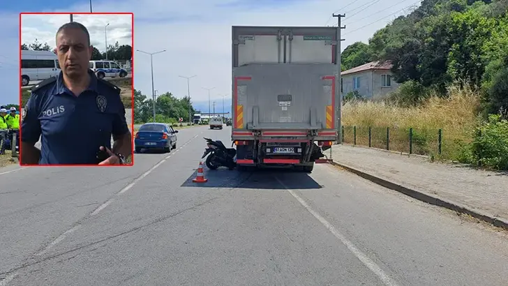 Samsun'da Feci Kaza: Kamyonla Çarpışan Emekli Komiser Yardımcısı Hayatını Kaybetti
