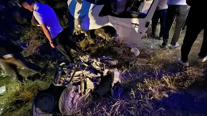 Şırnak'ta Feci Kaza: Minibüs ile Motosiklet Çarpıştı, 1 Ölü, 4 Yaralı