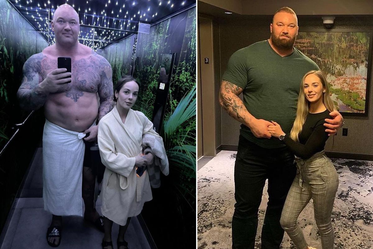 Game of Thrones Yıldızı Thor Björnsson ve Eşi Arasındaki 48 Santimetrelik Boy Farkı Yeniden Gündemde