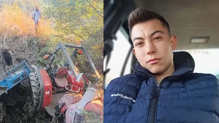Uçuruma Yuvarlanan Traktörü Durdurmak İsteyen 18 Yaşındaki Arda, 8 Günlük Yaşam Savaşını Kaybetti