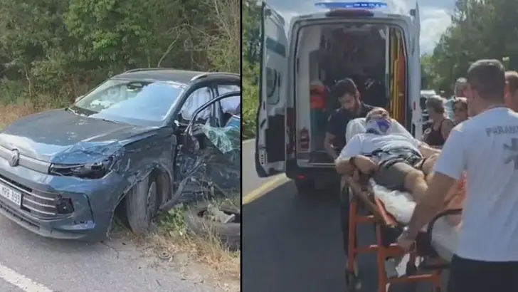 Çatalca’da 3 Aracın Karıştığı Zincirleme Kaza: 4 Yaralı
