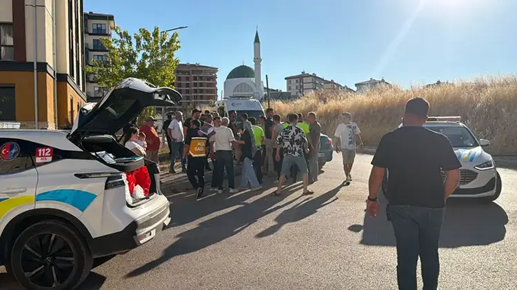 Eskişehir'de Otomobil ile Kamyonet Çarpıştı: 6 Yaralı, Sitede Bahçeye Daldı
